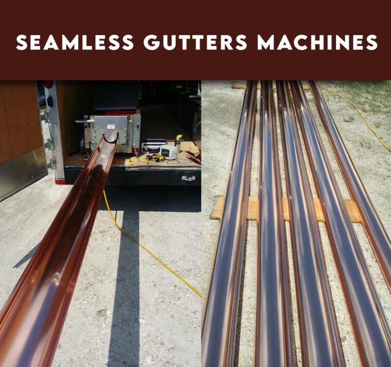 Seamless Gutters Machines