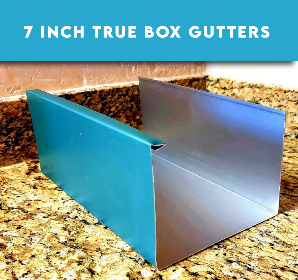 7 Inch Box Gutters