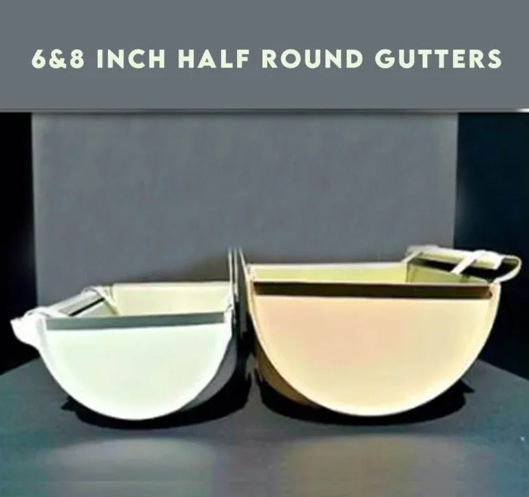7 Inch Half Round Gutters