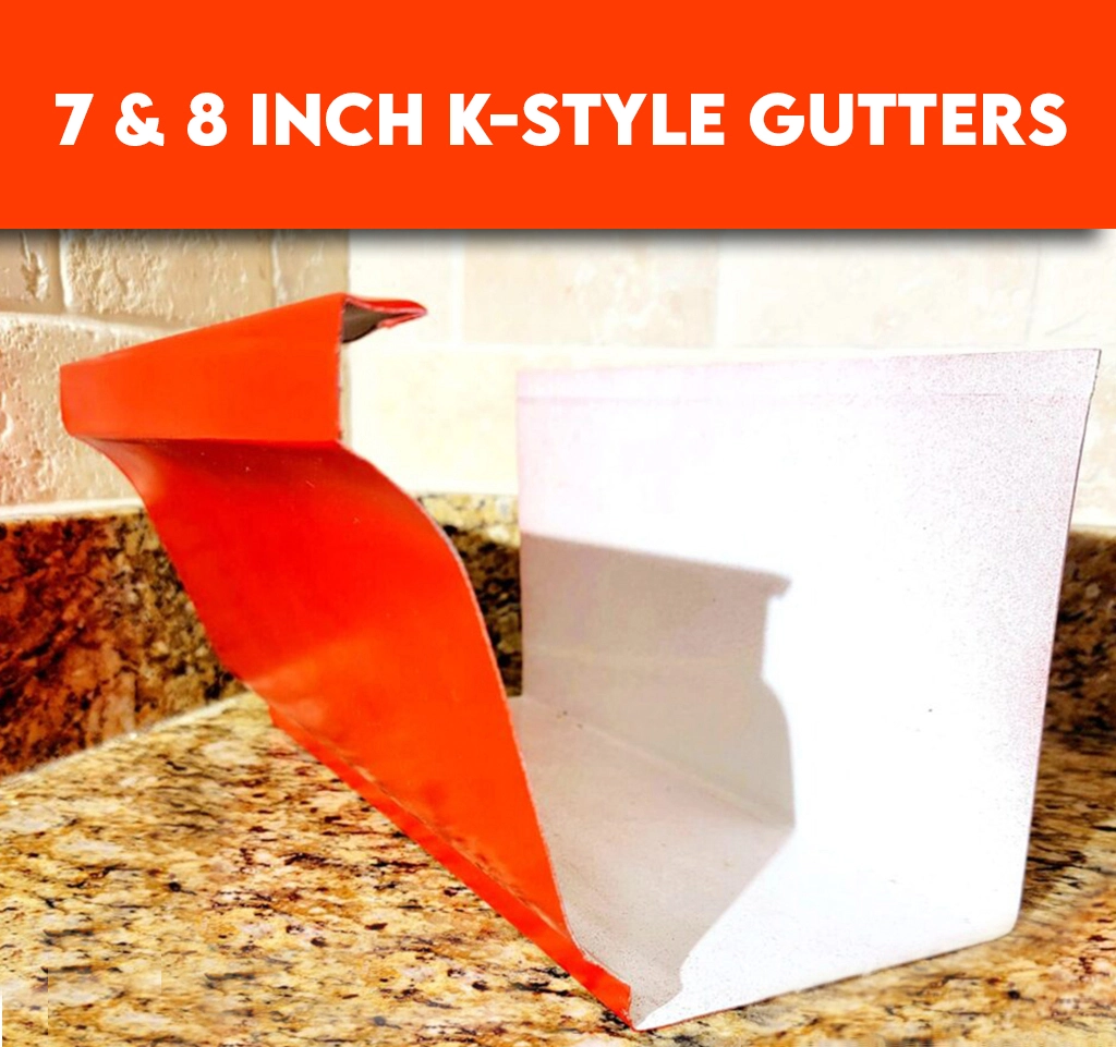 7 & 8-Inch-K-Style-Gutters