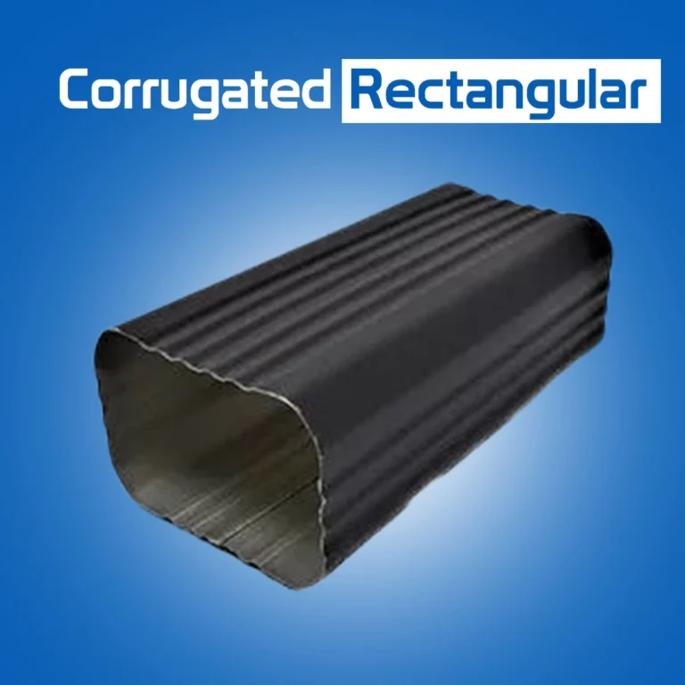 Corrugated Rectangular Downspouts