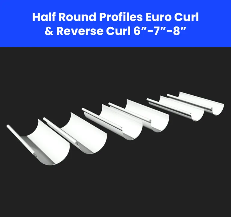 Half Round Profiles Euro Curl