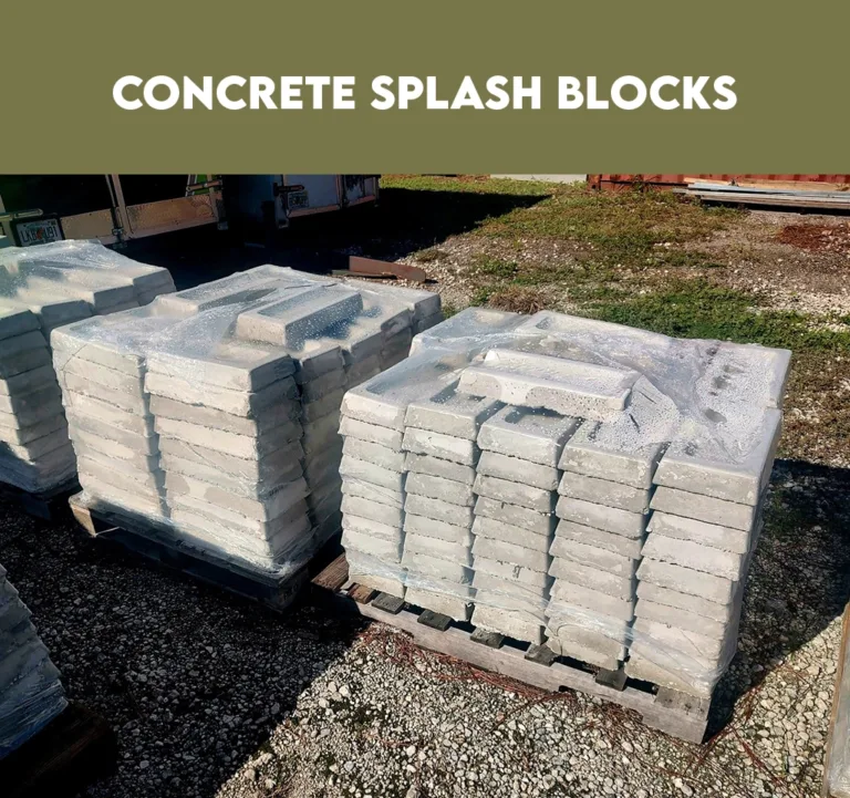 Concrete-Splash-Blocks near me