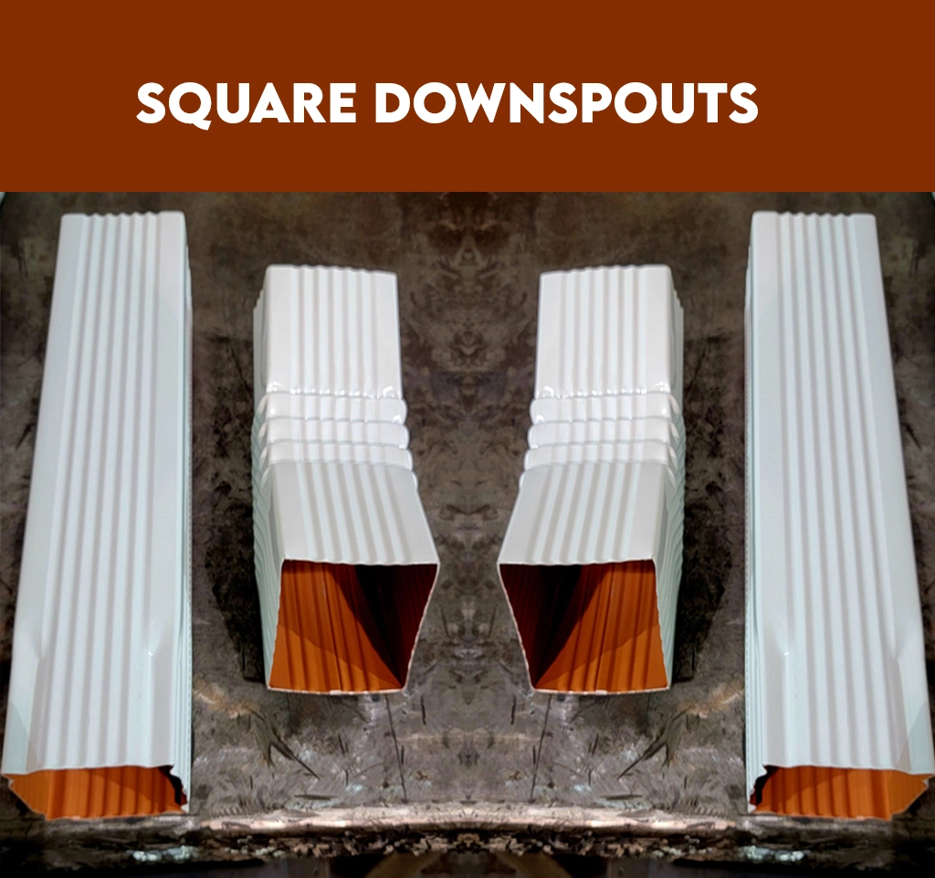 Square Downspouts (2)